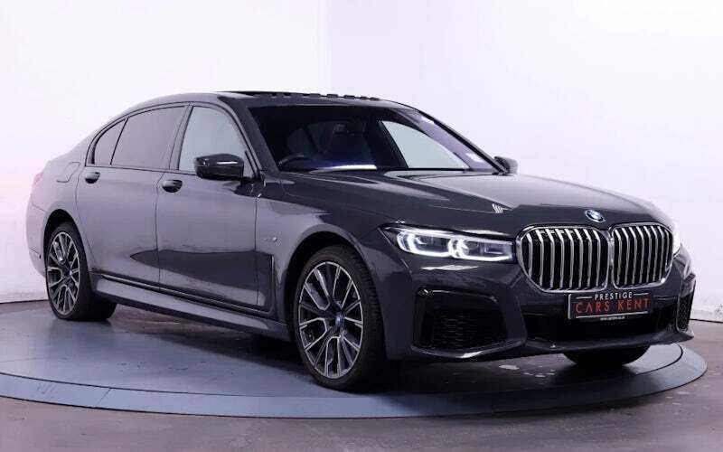 Grey Used 2022 BMW 745e M Sport Sedan | £45,450 (A bit pricey) - Image 1/4