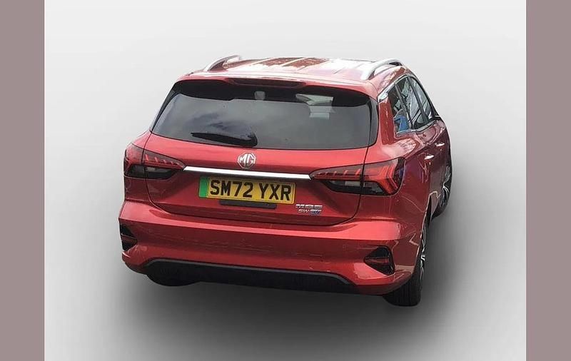 Used MG MG5 EV Trophy 114 kW (156 HP) 2023 Red Estate