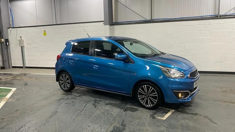 Blue Used 2017 Mitsubishi Mirage Hatchback | £6,998 (Fair price) - Image 1/4