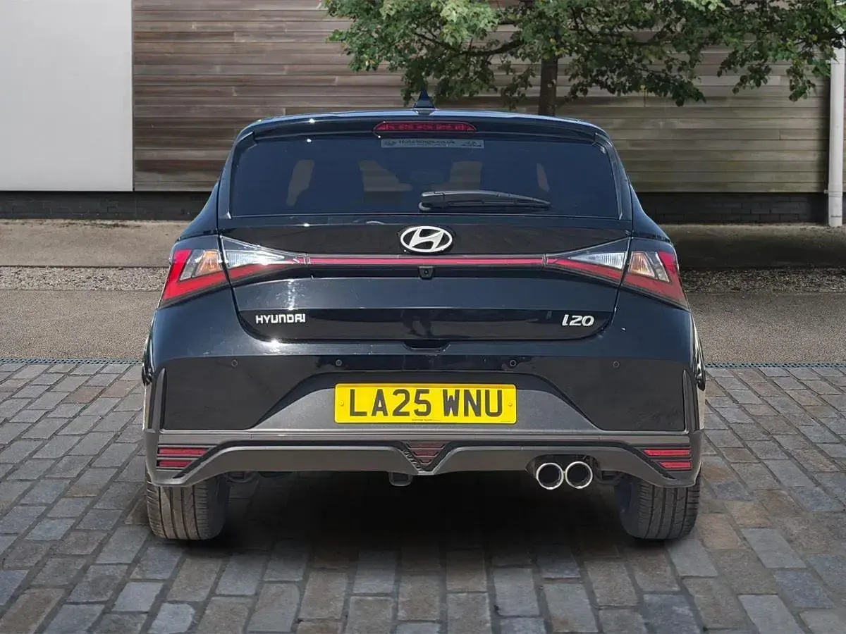 Used Hyundai i20 N Line 100 HP (73 kW) 2025 Black Hatchback