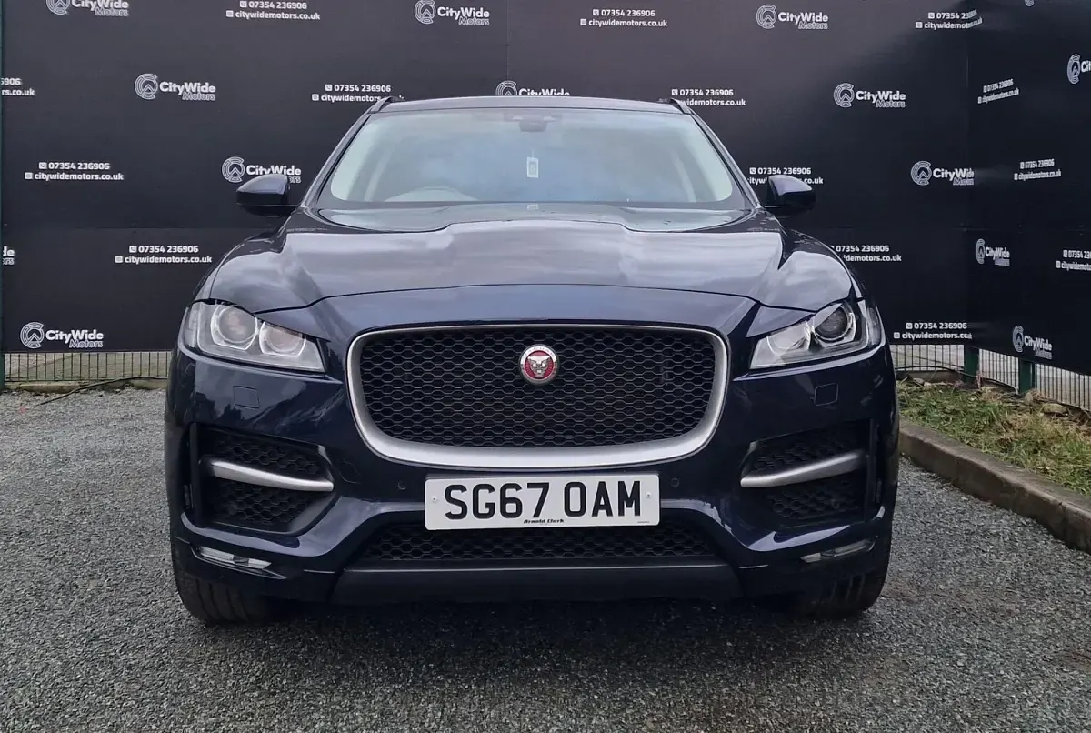 Used Jaguar F-Pace R-Sport 180 HP (132 kW) 2017 Blue SUV