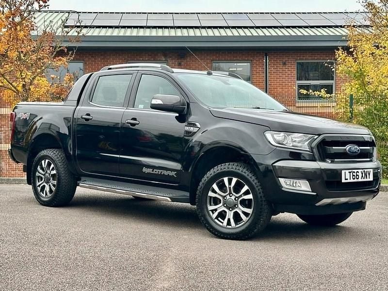 Black Used 2016 Ford Ranger Wildtrack Pickup | £11,990 (Good price) - Image 1/4