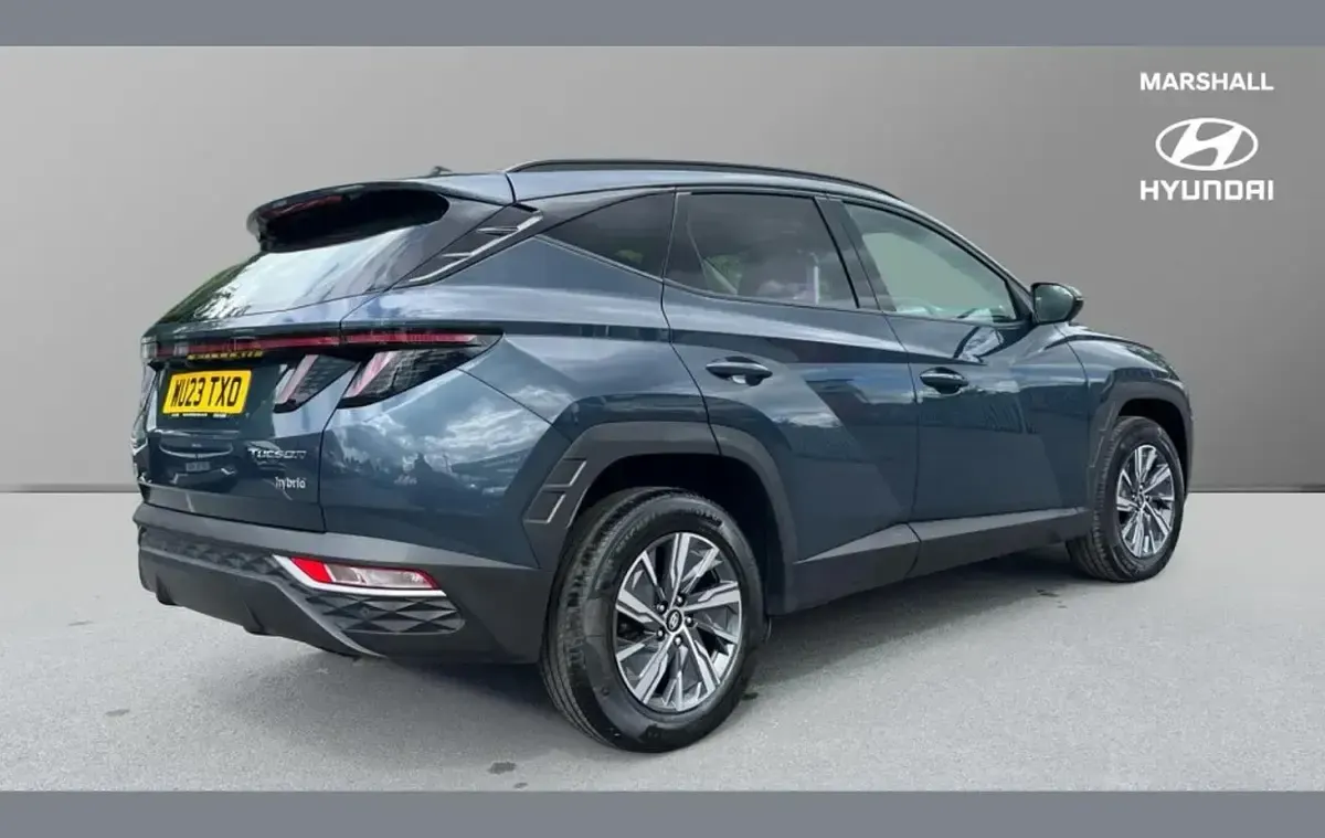 Begagnad Hyundai Tucson SE 230 HK (169 kW) 2023 Blå SUV