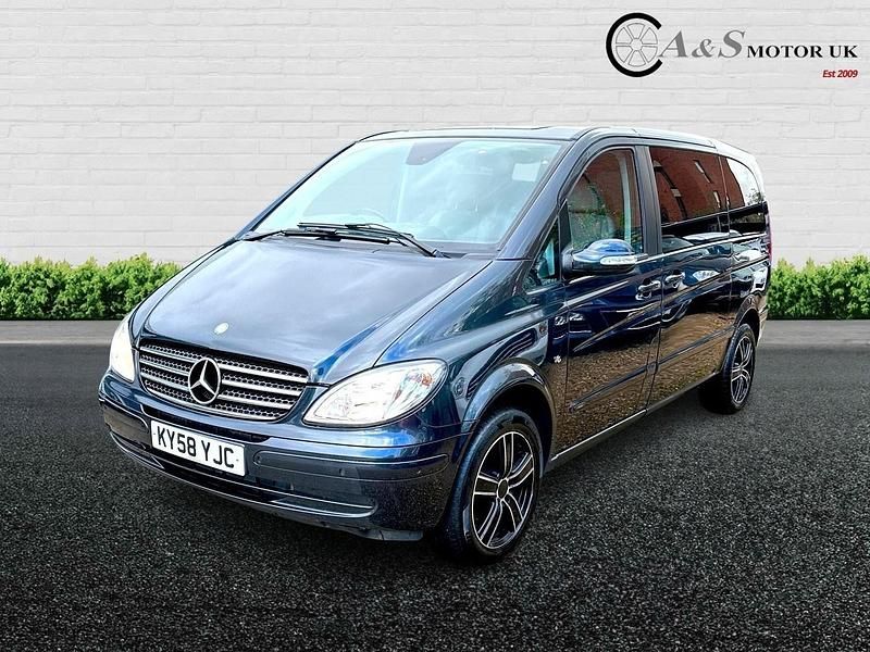 Black Used 2008 Mercedes Viano MPV | £5,450 - Image 1/4