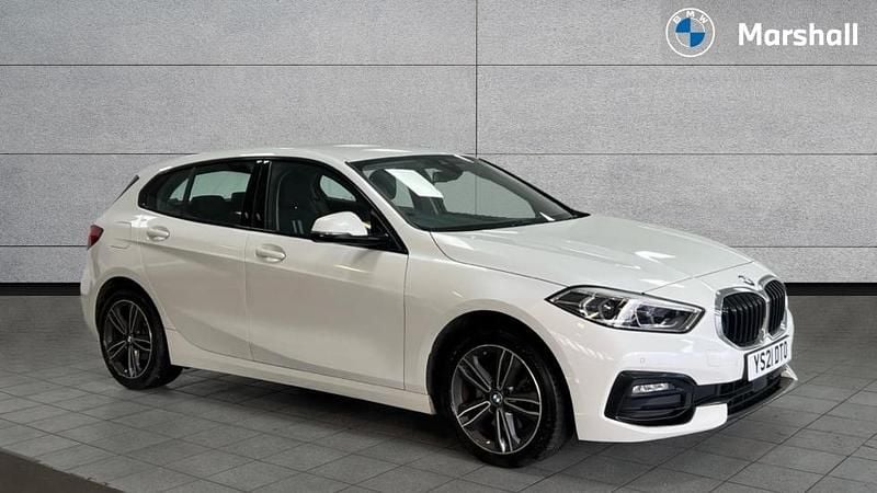 White Used 2021 BMW 116 Sport Line Hatchback | £14,652 (Good price) - Image 1/4