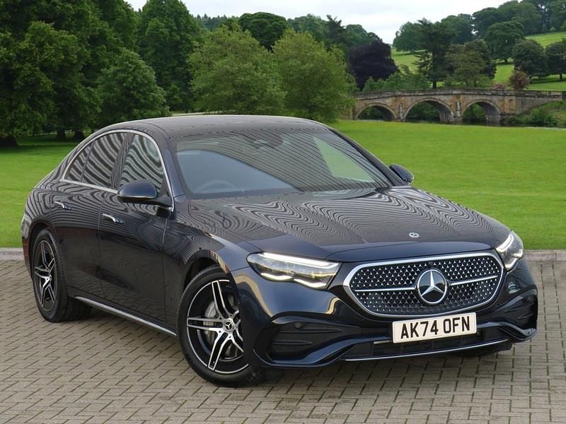 Blue Used 2025 Mercedes E200 AMG Line Premium Sedan | £53,400 - Image 1/4