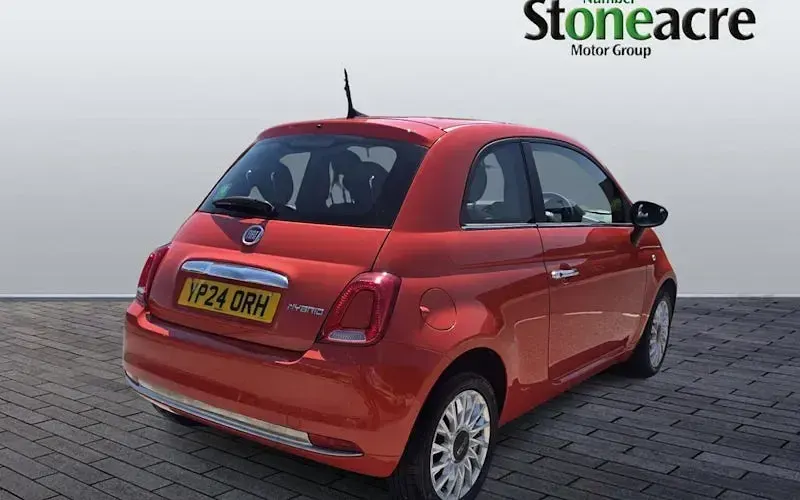 Used Fiat 500 69 HP (50 kW) 2024 Orange Hatchback