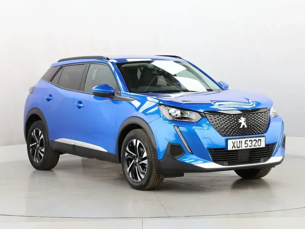 Used Peugeot 2008 Allure 110 HP (80 kW) 2021 Blue SUV