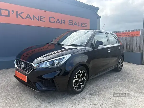 Used MG MG3 Excite 106 HP (77 kW) 2022 Black Hatchback