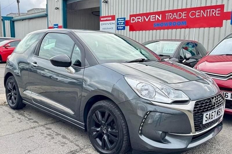 Grey Used 2017 DS Automobiles DS3 Chic Hatchback | £4,990 (Fair price) - Image 1/1