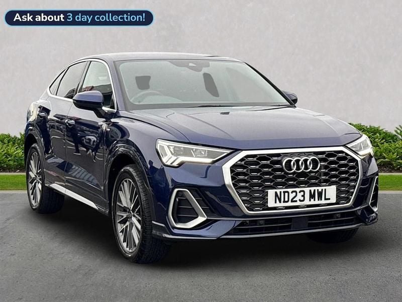 Blue Used 2023 Audi Q3 S-Line SUV | £29,833 (Fair price) - Image 1/4