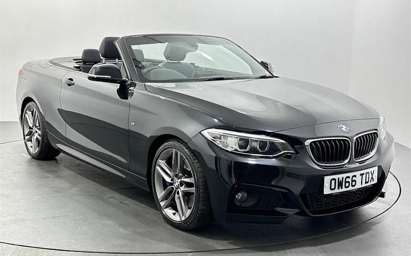 Used 2017 BMW 218 M Sport Cabriolet | £9,565 (Fair price) - Image 1/3