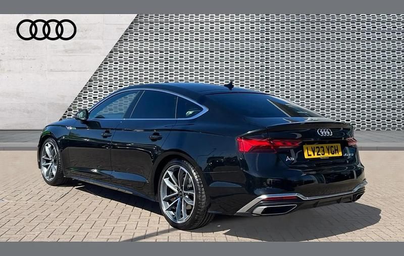 Used Audi A5 Sportback S-Line 204 HP (150 kW) 2023 Black Hatchback