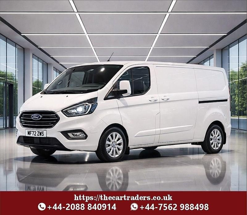 Used Ford Transit Custom Limited 130 HP (95 kW) 2022 White Van