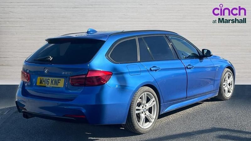 Used BMW 320 M Sport 184 HP (135 kW) 2016 Blue Estate
