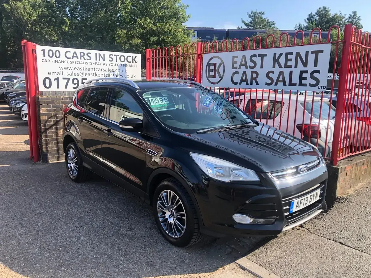 Used Ford Kuga Titanium 163 HP (119 kW) 2013 Black SUV