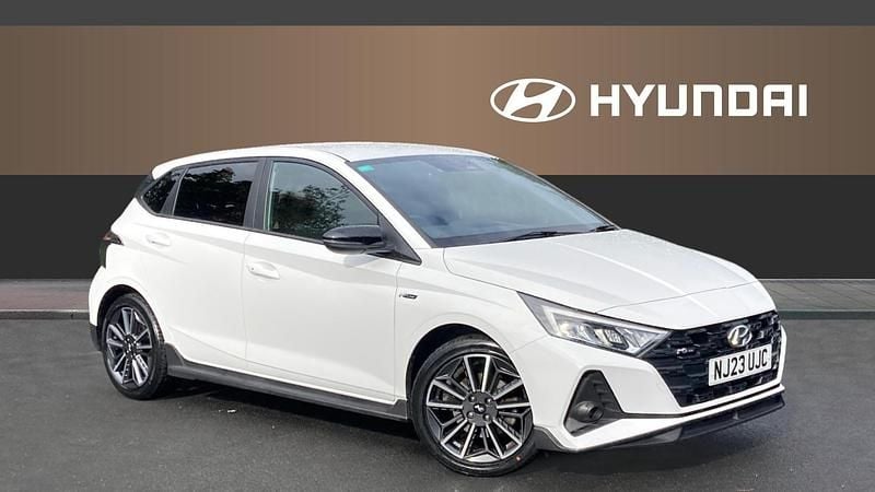 White Used 2023 Hyundai i20 N Line Hatchback | £16,010 (Fair price) - Image 1/4