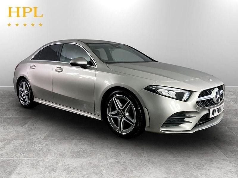 Used Mercedes A150 AMG line 150 HP (110 kW) 2020 Silver Sedan