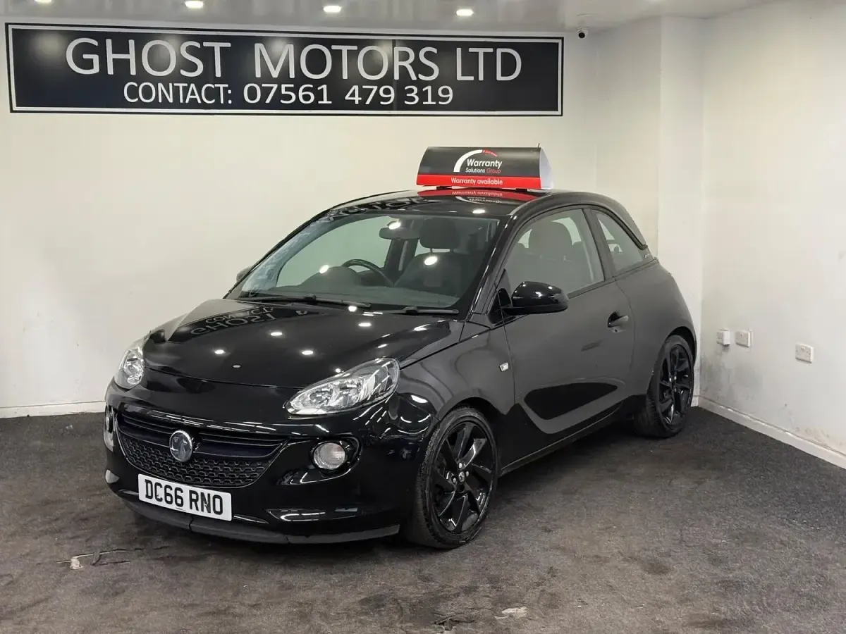 Used Vauxhall Adam 2017 Black Hatchback