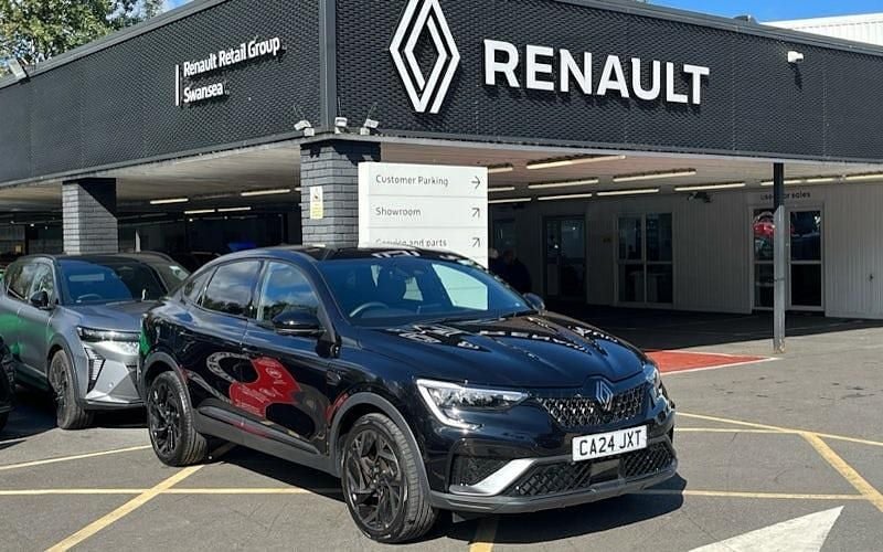 Metallic metallic black Used 2024 Renault Arkana Techno Esprit Alpine SUV | £22,075 (Fair price) - Image 1/4