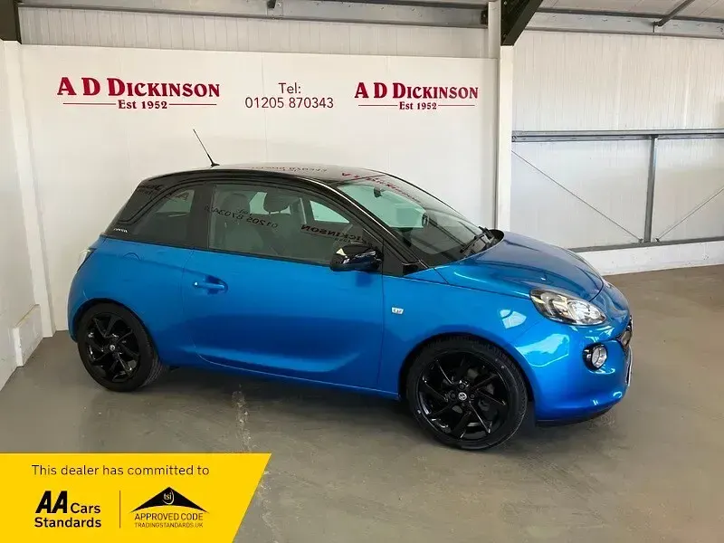 Used Vauxhall Adam 2017 Blue Hatchback