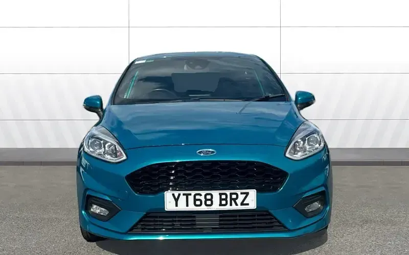Used Ford Fiesta ST-Line 101 HP (74 kW) 2018 Blue Hatchback