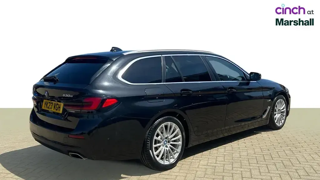 Used BMW 530e 2023 Black Estate