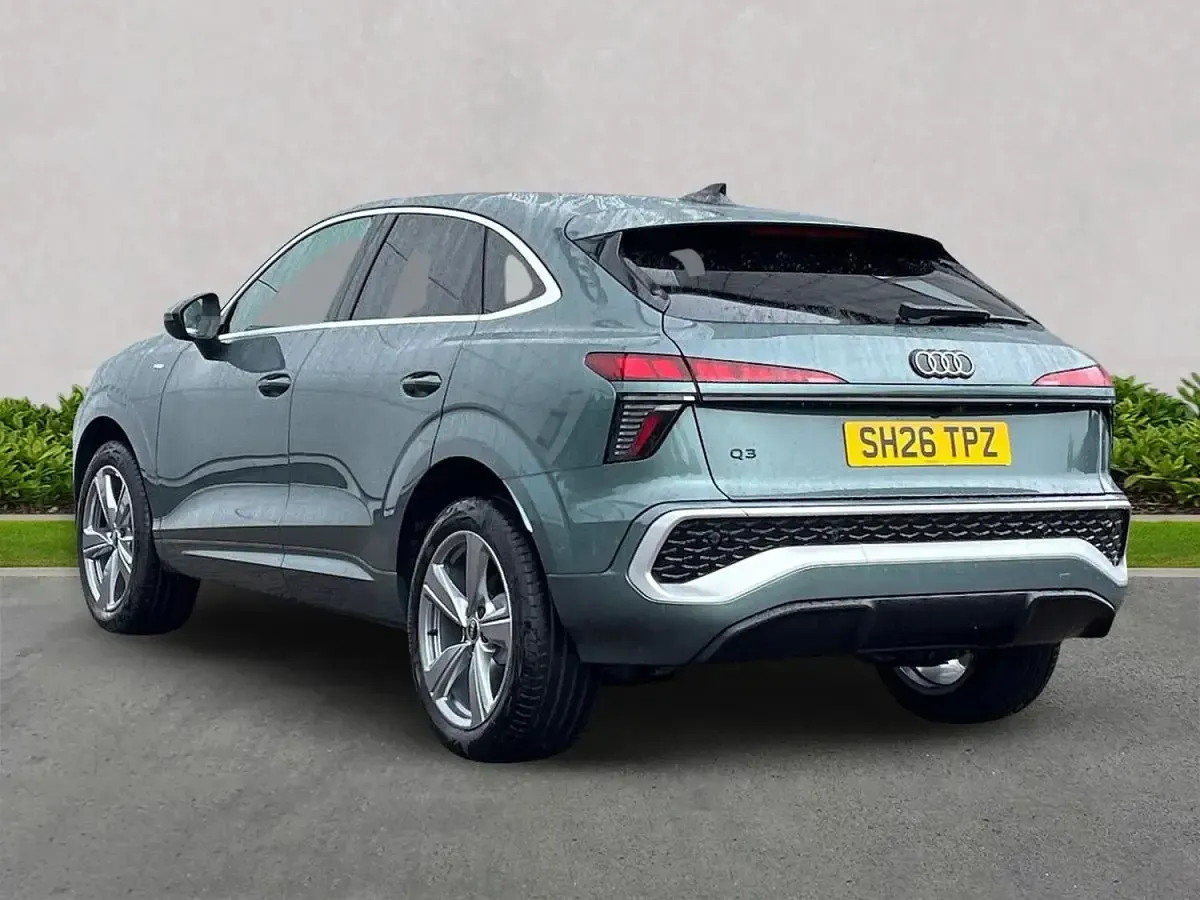 New Audi Q3 S-Line 2026 Green SUV