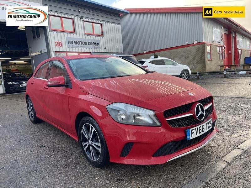 Red Used 2017 Mercedes A160 SE Hatchback | £8,500 (Good price) - Image 1/4