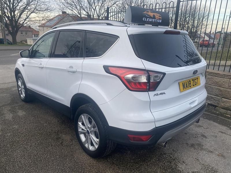 Used Ford Kuga Titanium 120 HP (88 kW) 2018 White SUV
