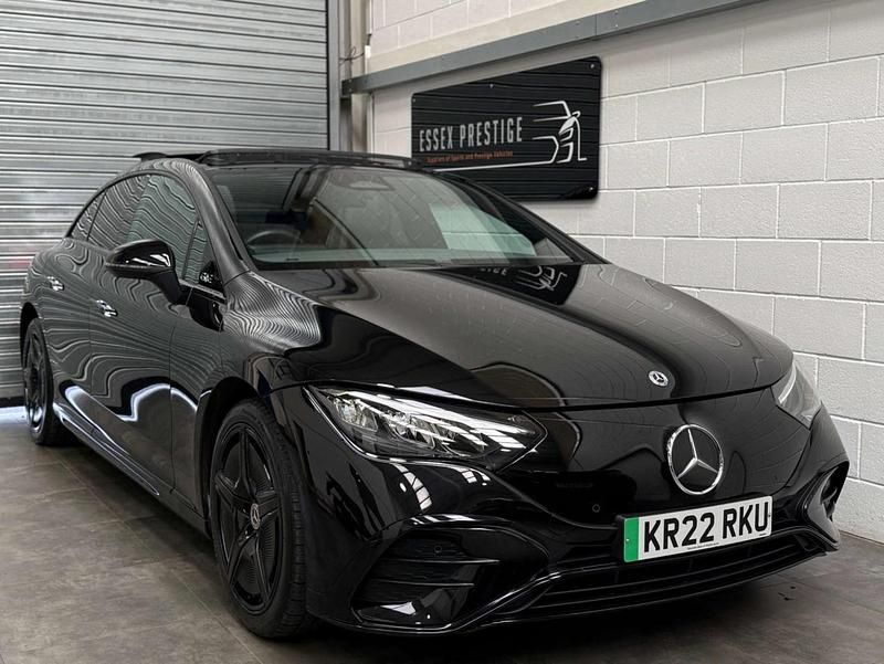 Used Mercedes EQE350 AMG Line Premium 214 kW (292 HP) 2022 Black Sedan