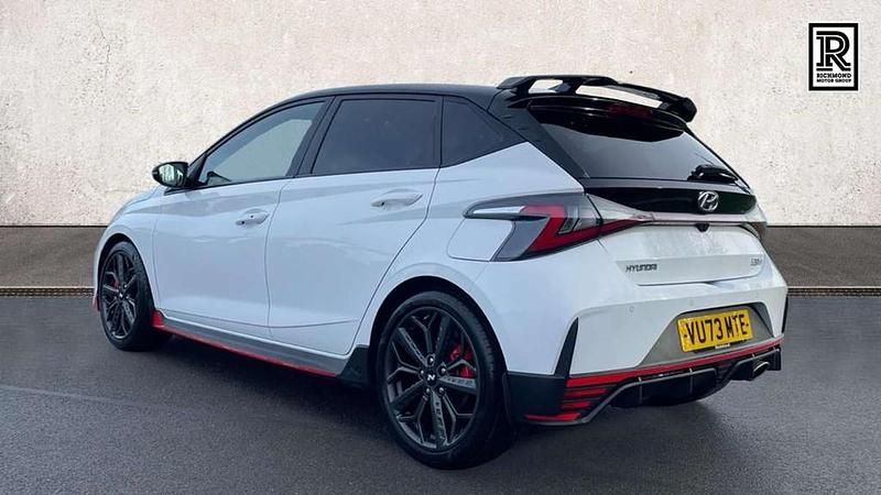 Used Hyundai i20 204 HP (150 kW) 2023 White Hatchback