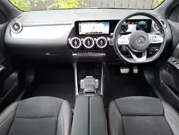 Used Mercedes EQA250 AMG line 139 kW (190 HP) 2021 Cosmos black metallic SUV