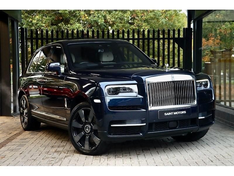 Used Rolls Royce Cullinan 563 HP (414 kW) 2019 Blue SUV