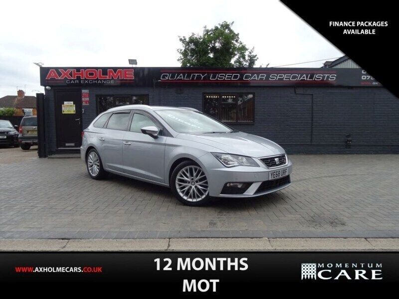 Silver Used 2018 Seat Leon ST SE Dynamic Estate | £6,995 (Fair price) - Image 1/4