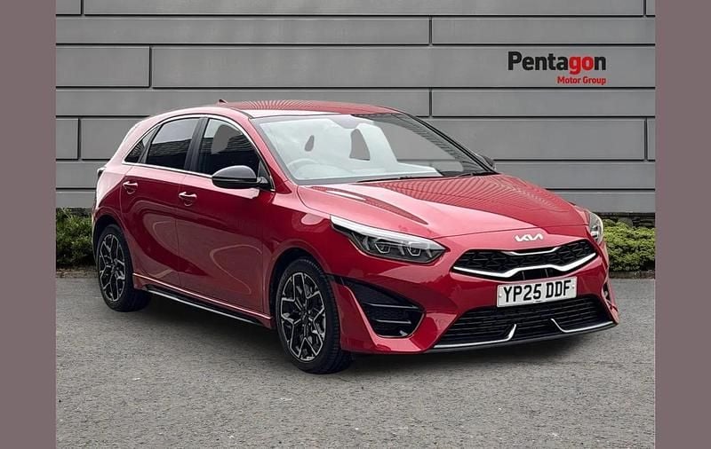 Red Used 2025 Kia Ceed GT-Line Hatchback | £20,210 (Fair price) - Image 1/4
