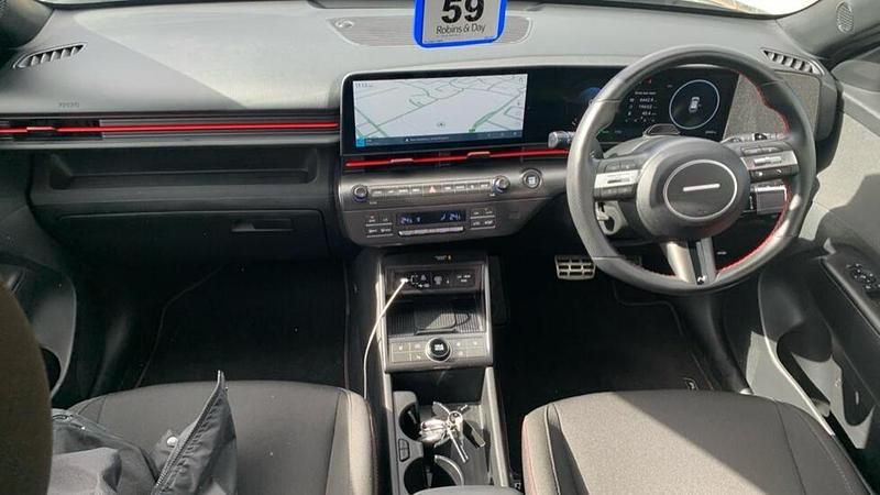 Second-hand Hyundai Kona N Line 127 CP (93 kW) 2024 Albastru SUV