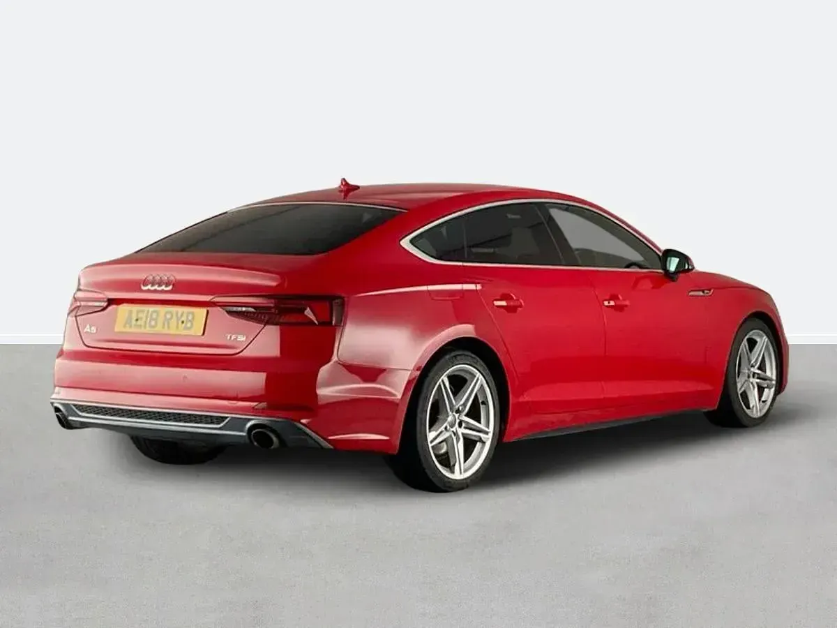 Used Audi A5 S-Line 2018 Red Coupe