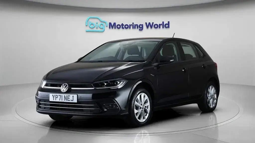 Used VW Polo Style 95 HP (69 kW) 2021 Black Hatchback