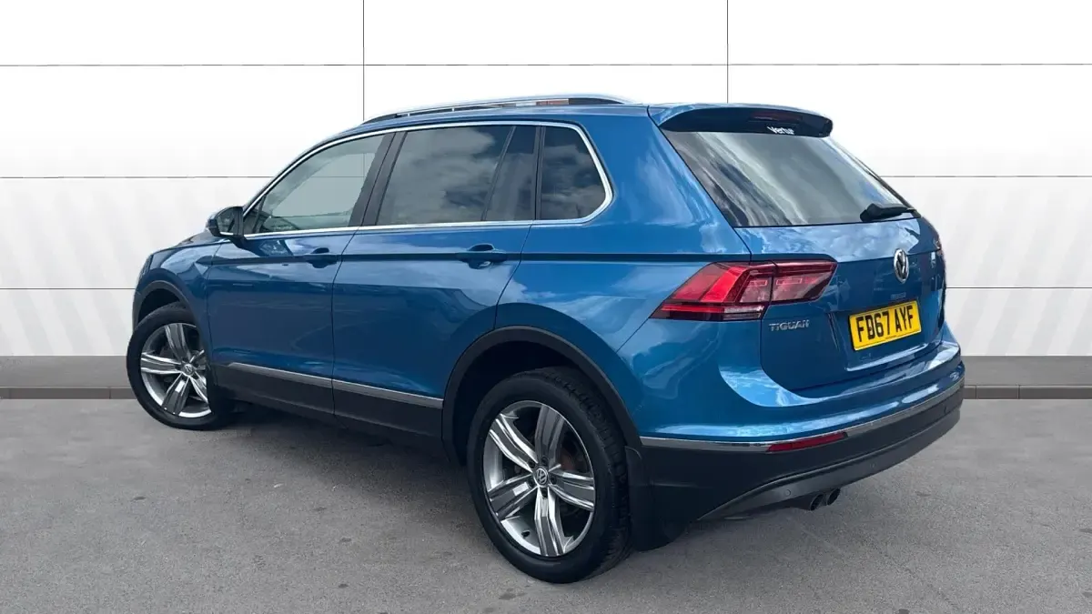 Second-hand VW Tiguan SEL 180 CP (132 kW) 2017 Albastru SUV