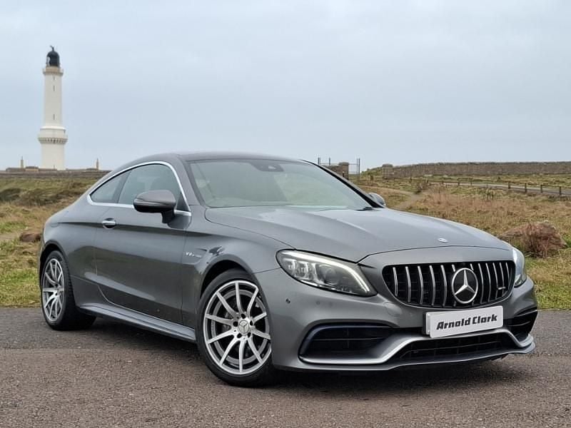 Used Mercedes C63S AMG Premium Plus 510 HP (375 kW) 2021 Grey Coupe
