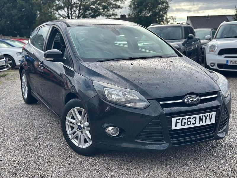 Black Used 2013 Ford Focus Titanium Hatchback | £2,695 (Fair price) - Image 1/4