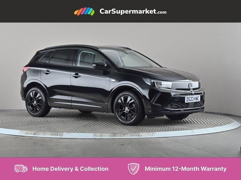 Black Used 2023 Vauxhall Grandland X SUV | £15,197 (Fair price) - Image 1/4