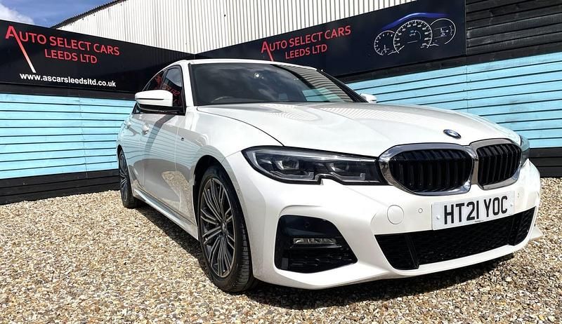 White Used 2021 BMW 320 M Sport Sedan | £24,795 (Fair price) - Image 1/4