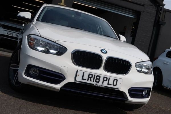 White Used 2018 BMW 118 Sport Line Hatchback | £9,995 (Good price) - Image 1/1