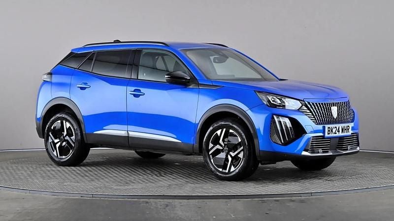 Blue Used 2024 Peugeot 2008 Allure SUV | £14,998 (Fair price) - Image 1/3