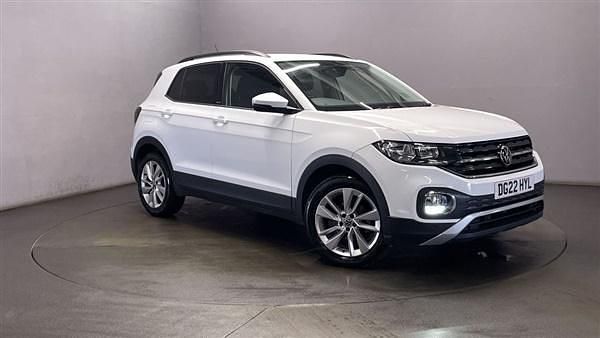 White Used 2022 VW T-Cross Active SUV | £18,799 (Fair price) - Image 1/4