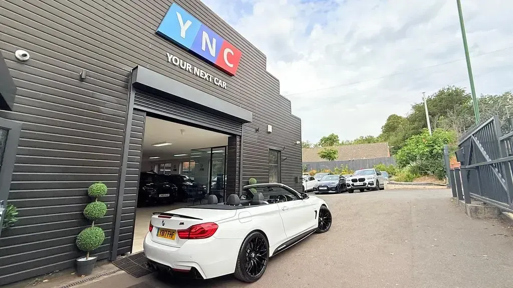 Used BMW 420 Cabriolet M Sport 2017 White Cabriolet