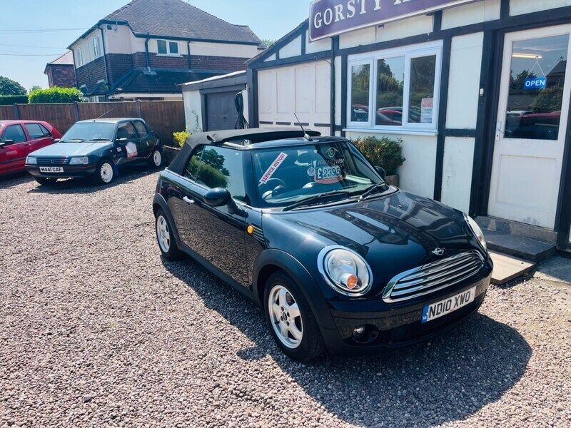Black Used 2010 Mini Cooper Cabriolet Cabriolet | £2,395 (Fair price) - Image 1/4