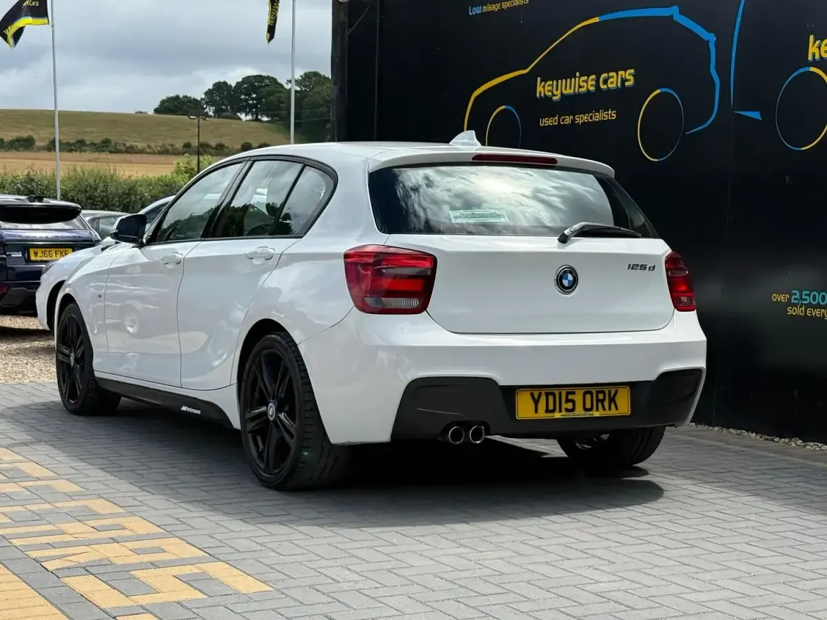 Used BMW 125 M Sport 214 HP (157 kW) 2015 White Hatchback